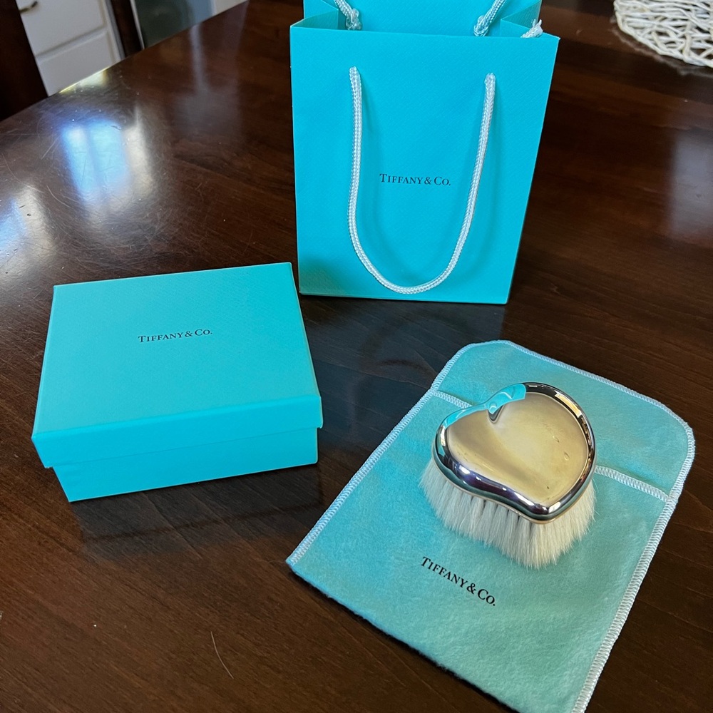 Tiffany and Co. Sterling Silver Baby Brush